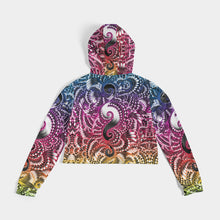 Load image into Gallery viewer, Wondering Clown Women&#39;s Cropped Hoodie