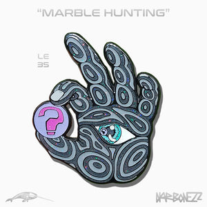 Marble Hunting Pin