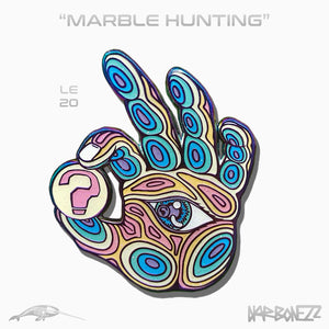 Marble Hunting Pin