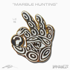 Marble Hunting Pin