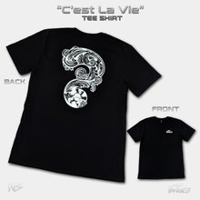 Load image into Gallery viewer, C&#39;est La Vie Black T-shirt - NARBONEZZ