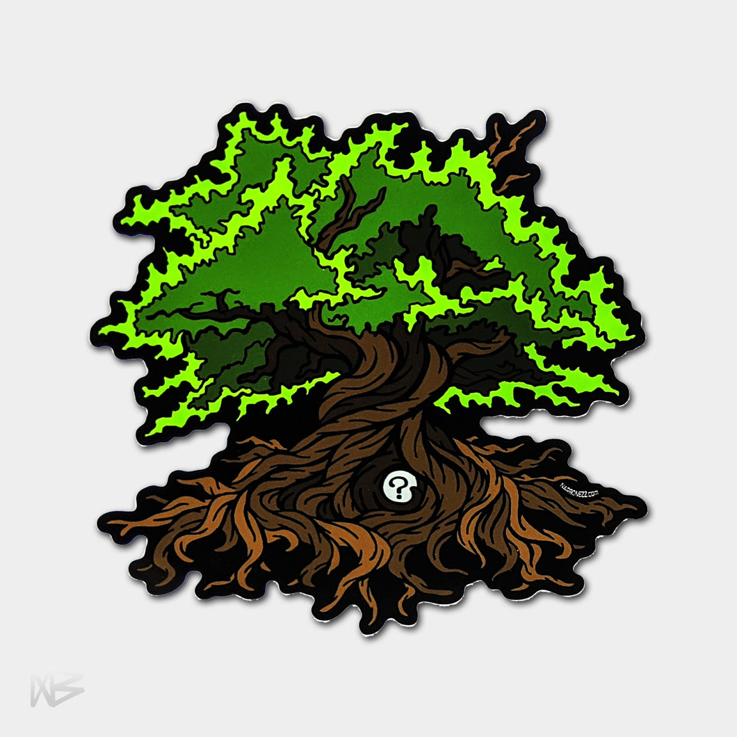 Astral Oak Sticker - NARBONEZZ