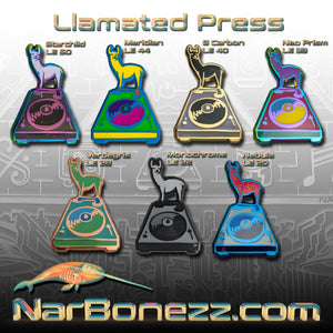 Llamated Press Pins - NARBONEZZ